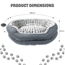 Pet Dog Bed Cat Beds Luxury Soft Washable Puppy Cushion Warm Pet Basket-S M L