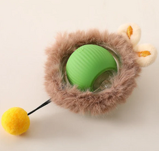 Active Rolling Ball with Tail for Dogs