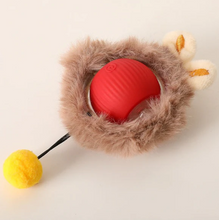 Active Rolling Ball with Tail for Dogs