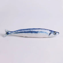 New Design Plush Fish Cat Toy Durable Bite-Resistant Interactive Toy Catnip Stuffed Pet Plaything